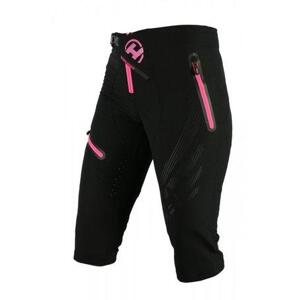 Haven kalhoty 3/4 dámské ENERGY Treeq černo/růžové XL