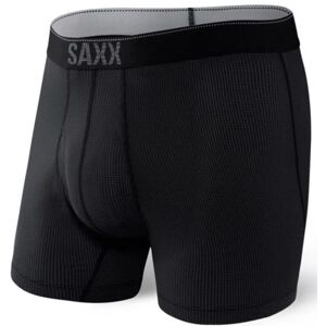 Saxx QUEST QDM BOXER BRIEF FLY black II Velikost: XS boxerky
