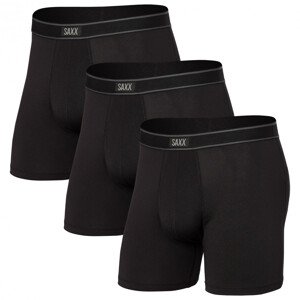 Saxx DAYTRIPPER BB FLY 3PK black Velikost: L boxerky