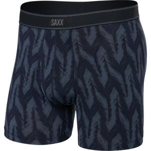Saxx DAYTRIPPER BB FLY ikat chevron-deep navy Velikost: XL boxerky