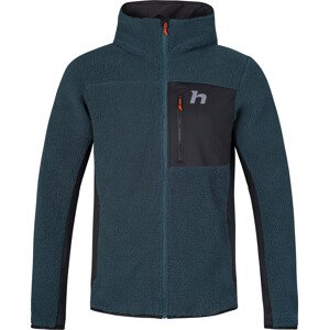 Hannah KODIAK HOODY stratified sea/anthracite Velikost: L pánská mikina
