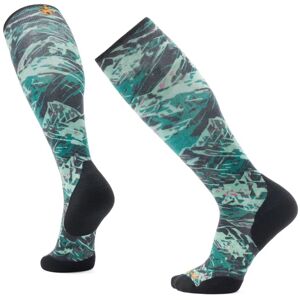 Smartwool SKI TC GREEN SLOPES PRINT OTC black Velikost: L unisex ponožky