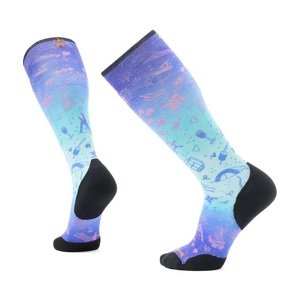 Smartwool SKI TC NATURE DOODLES PRINT OTC capri Velikost: L unisex ponožky