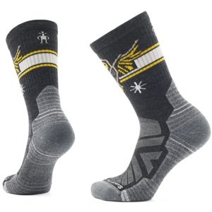 Smartwool W HIKE LIGHT CUSHION HOO WHO CREW charcoal Velikost: M dámské ponožky