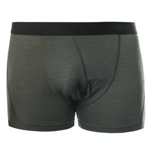 SENSOR MERINO AIR pánské trenky olive green Velikost: S spodní prádlo