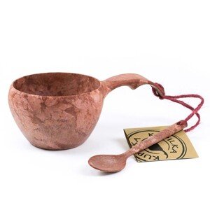 Kupilka KUKSA 210 ml + lžička - Cranberry (RED) 6430014970329