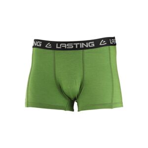 Lasting NORO 6060 zelené vlněné merino boxerky Velikost: L 8595067829760