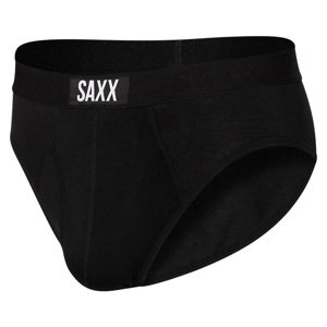 Saxx ULTRASOFT BRIEF FLY black/black Velikost: M boxerky
