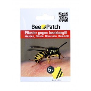 Bee-Patch ApS BEE PATCH Náplast k ošetření včelího / vosího bodnutí 5710391000002