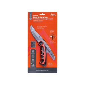 SOL® Stoke Pivot kempingový nůž s pilkou