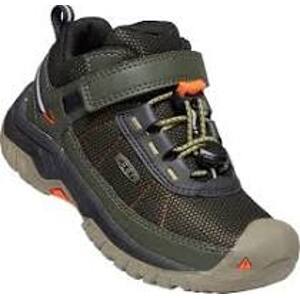 Keen TARGHEE SPORT CHILDREN olive drab/safety orange Velikost: 30 dětské boty