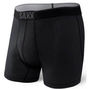 Saxx QUEST QDM BOXER BRIEF FLY black II Velikost: XXL boxerky