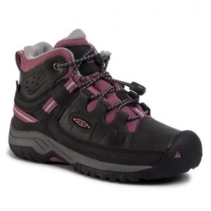 Keen TARGHEE MID WP YOUTH raven/tulipwood Velikost: 34 dětské boty