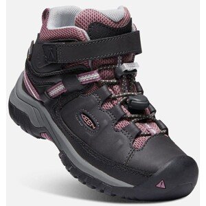 Keen TARGHEE MID WP CHILDREN raven/tulipwood Velikost: 29 dětské boty