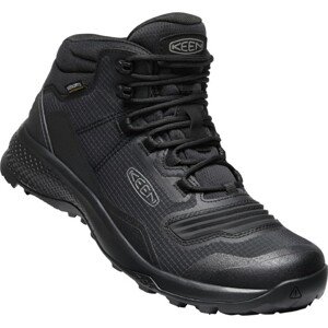 Keen TEMPO FLEX MID WP MEN triple black Velikost: 42 pánské boty