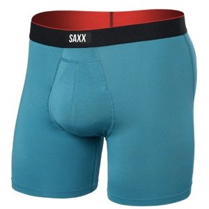 Saxx MULTI-SPORT MESH BOXER BRIEF FLY hydro blue Velikost: XL boxerky