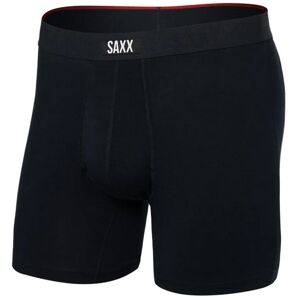 Saxx VIBE XTRA SUPER SOFT BOXER BRIEF FLY black Velikost: XXL boxerky