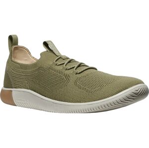 Keen KNX KNIT LACE MEN martini olive/plaza taupe Velikost: 48 pánské boty