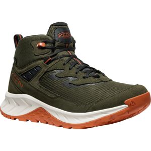 Keen HIGHTRAIL MID WP MEN forest night/gold flame Velikost: 42 pánské boty