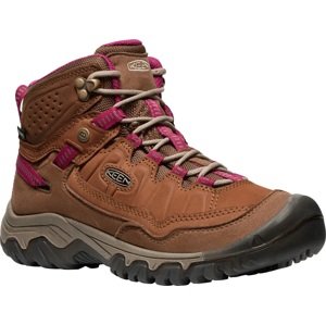 Keen TARGHEE IV MID WP WOMEN bison/beaujolais Velikost: 40 dámské boty