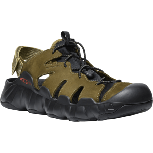 Keen HYPERPORT FISHERMAN LEATHER MEN dark olive/black Velikost: 42,5 pánské sandály
