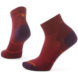 Smartwool W RUN ZERO CUSHION ANKLE SOCKS tibetan red Velikost: S ponožky