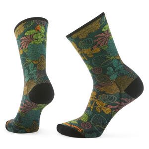 Smartwool BIKE ZERO CUSHION ALOHA FOREST PRN CR SC twilight blue Velikost: XL ponožky