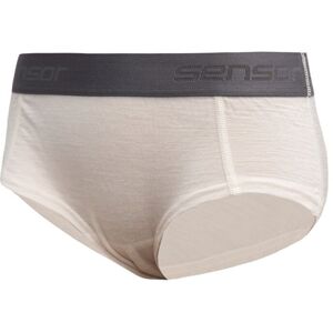 SENSOR MERINO LITE dámské kalhotky mottled beige Velikost: L 8592837104812 kalhotky