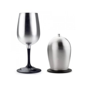 GSI Outdoors Glacier Stainless Nesting Wine Glass 319 ml 090497633058