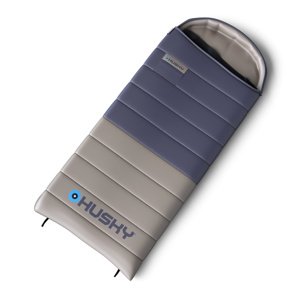 Husky Péřový třísezónní spacák Drumy blue/grey Velikost: UNI 8592287051391 spací pytel
