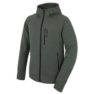 Husky Pánská mikina s kapucí Anara M green Velikost: XXXL mikina