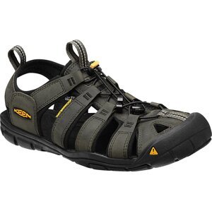 Keen CLEARWATER CNX LEATHER MEN magnet/black Velikost: 39,5 pánské sandály