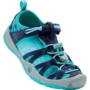 Keen MOXIE SANDAL CHILDREN dress blues/viridian Velikost: 24 dětské sandály