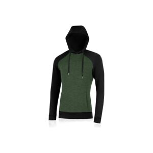 Lasting pánská merino mikina LERICH zelená Velikost: M 8595067902395 pánská mikina