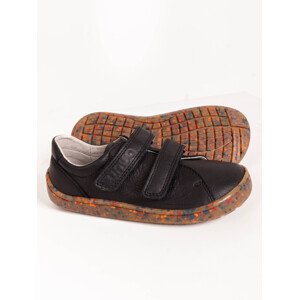 Unuo Unuo, Dětské kožené barefoot boty, Černá Velikost: 31 8596227147908