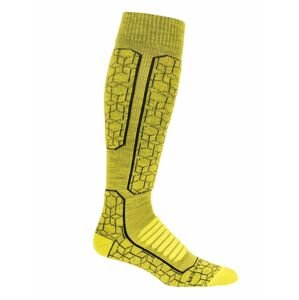 pánské ponožky ICEBREAKER Mens Ski+ Medium OTC Alpine Geo, Shine/Black velikost: XL