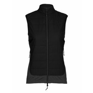 dámská vesta ICEBREAKER Wmns MerinoLoft™ Vest, Black/Jet HTHR/Cb velikost: XL
