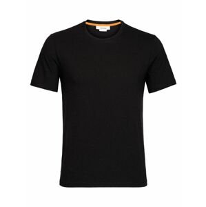 pánské triko krátký rukáv ICEBREAKER Mens Central Classic SS Tee, Black velikost: L