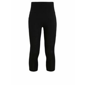 ICEBREAKER Wmns Fastray High Rise 3/4 Tights, Black velikost: M