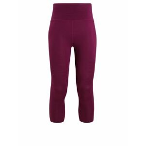 ICEBREAKER Wmns Fastray High Rise 3/4 Tights, Go Berry velikost: M