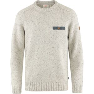 FJÄLLRÄVEN Lada Round-neck Sweater M, Chalk White (vzorek) velikost: M