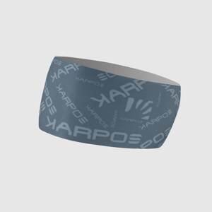 Unisex čelenka KARPOS U Pelmo Headband, Natural Grey/Mountain Spring velikost: OS (UNI)