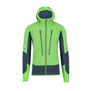 Pánská bunda KARPOS M Alagna Plus Evo Jacket, Green Flash/Midnight velikost: L