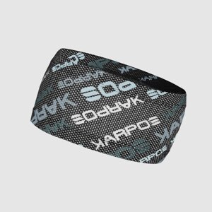 Unisex čelenka KARPOS U Moved Headband, Black/Aquamarine velikost: OS (UNI)