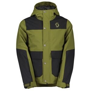 Dětská bunda SCOTT Jacket Jr Vertic Dryo 10, Fir Green/Black (vzorek) velikost: M