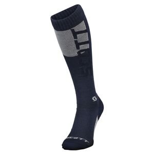 Unisex ponožky SCOTT Sock Merino, Dark Blue/Metal Blue (vzorek) velikost: OS (UNI)
