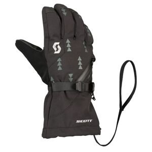 Dětské rukavice SCOTT Glove JR Ultimate Premium, Black/Dark Grey (vzorek) velikost: M