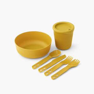 Sada nádobí Sea to Summit Passage Dinnerware Set -  6 kusů barva: žluta