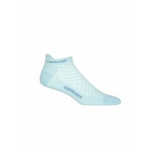 pánské merino ponožky ICEBREAKER Mens Run+ Ultralight Micro, Haze/Azul velikost: M