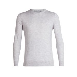 pánský merino svetr ICEBREAKER Mens Shearer Crewe Sweater, STEEL HTHR velikost: XL